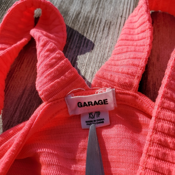 POW! Hot Pink Garage A-Line Dress in XS - Picture 4 of 5